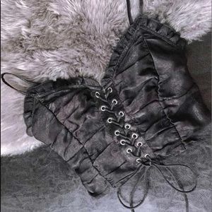 Black Corset Top